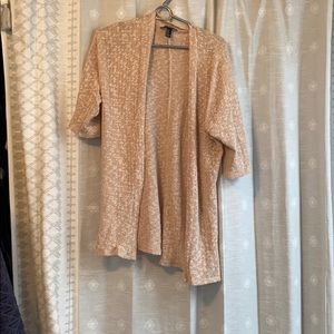 Short sleeve cardigan